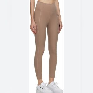 NWT Girlfriend Collective Tan High Rise Leggings size 5XL